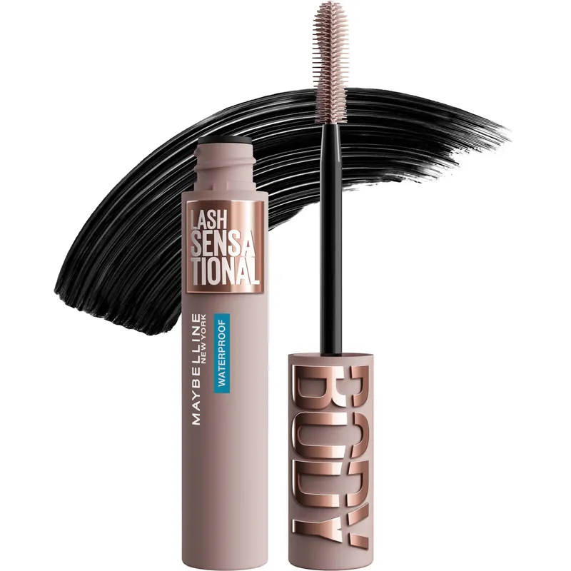 Bild 2 för Maybelline New York Lash Sensational Body Waterproof Mascara Very Black 9,7 ml