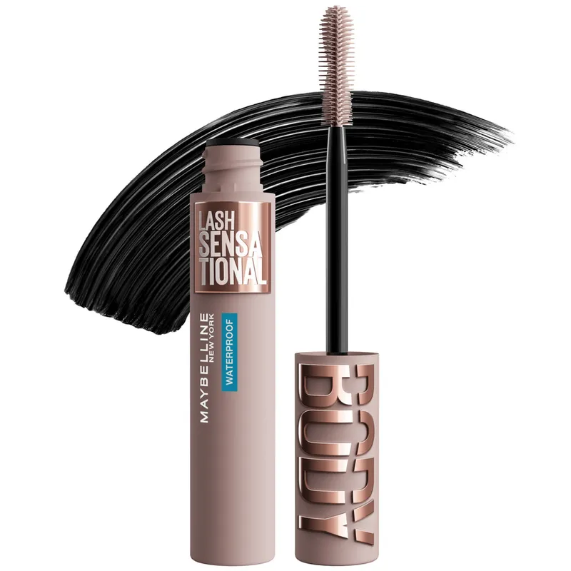 Bild 3 för Maybelline New York Lash Sensational Body Waterproof Mascara Very Black 9,7 ml