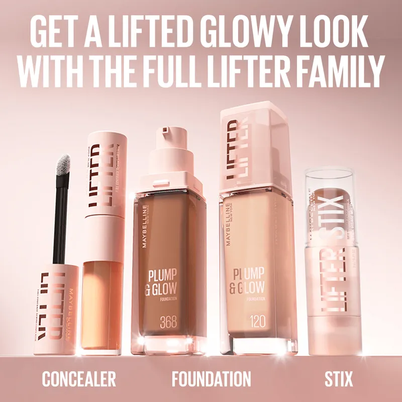 Bild 8 för Maybelline New York Lifter Plump & Glow Foundation 368