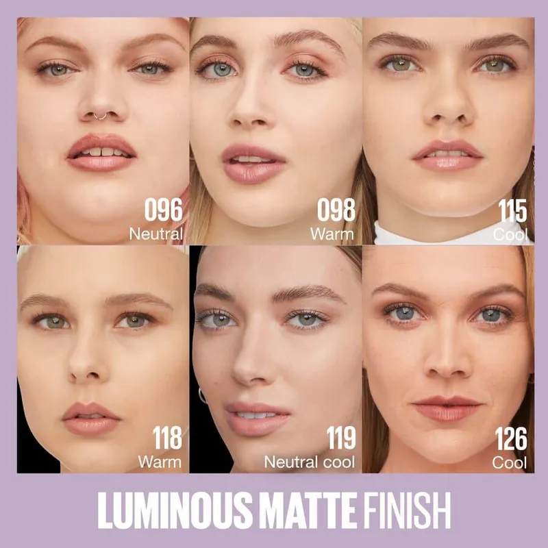 Bild 6 för Maybelline New York Superstay Lumi Matte Foundation 119 35 ml