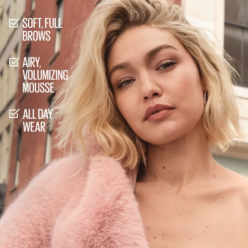 Bild 8 för Maybelline Superfluff Brow Mousse 255 Soft Brown - 5 g