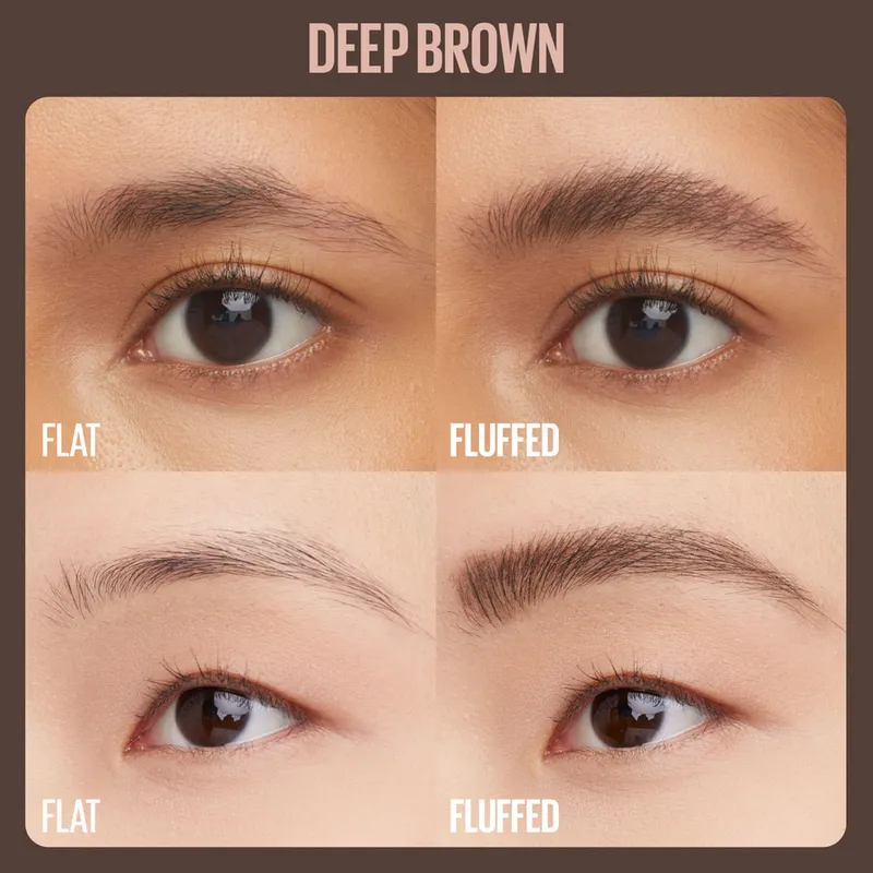 Bild 8 för Maybelline Superfluff Brow Mousse 260 Deep Brown - 5 g