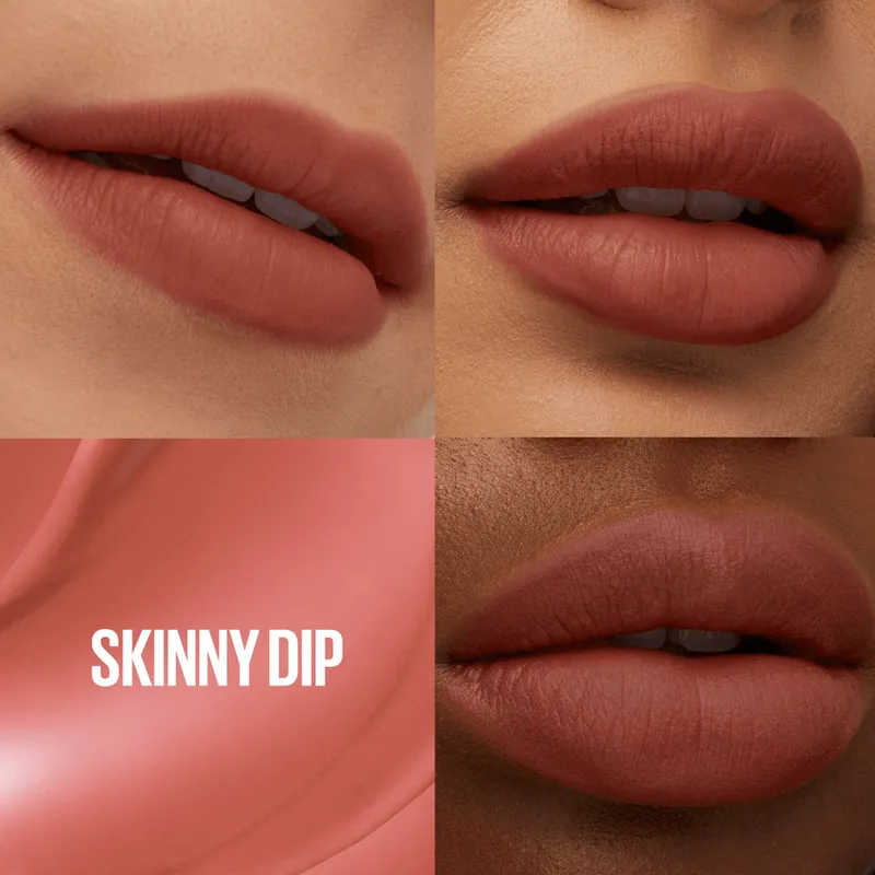 Bild 10 för Maybelline Superstay Teddy Tint Liquid Lip Tint 15 Skinny Dip - 5 ml