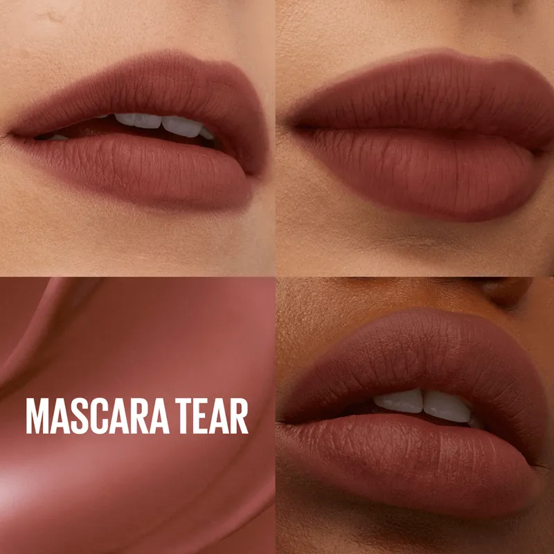 Bild 10 för Maybelline Superstay Teddy Tint Liquid Lip Tint 20 Mascara Tear - 5 ml