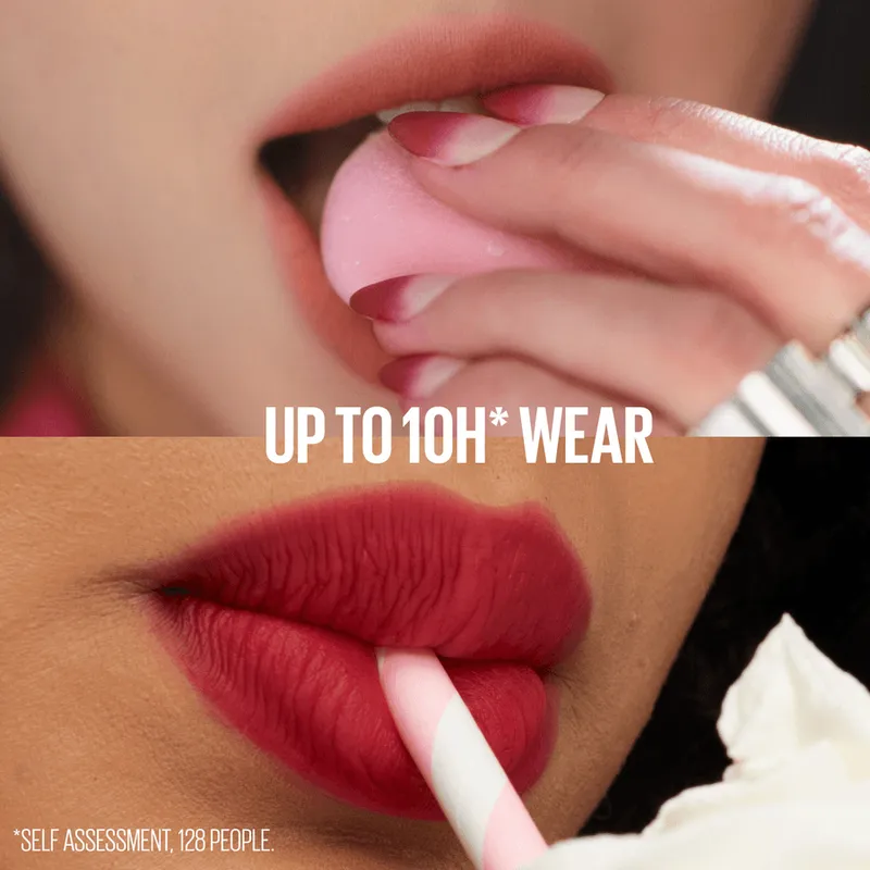 Bild 6 för Maybelline Superstay Teddy Tint Liquid Lip Tint 50 Wild At Heart - 5 ml