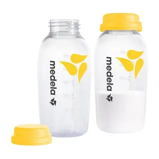 Produktfoto för Medela Bröstmjölksflaskor 250 ml 2-pack