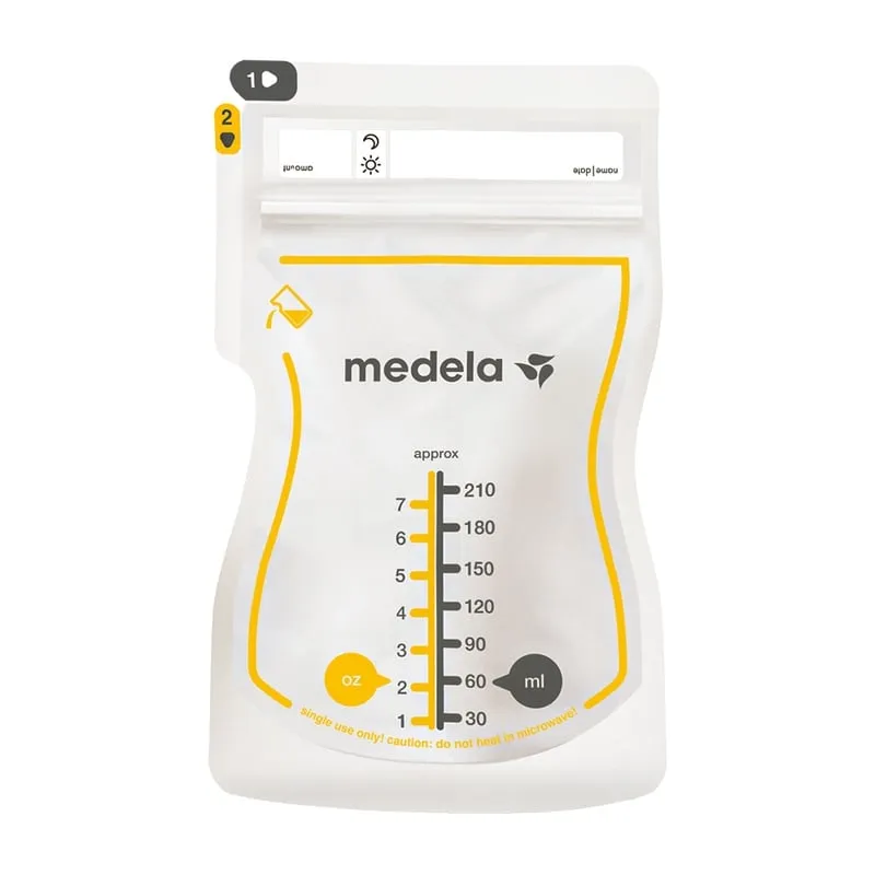 Bild 1 för Medela Easy Pour förvaringspåsar för bröstmjölk 25-pack