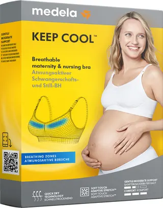 Produktfoto för Medela Keep Cool BH Svart S