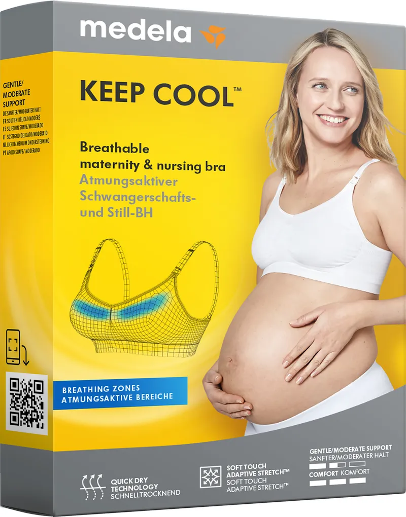 Alternativ bild 0 för Medela Keep Cool BH Vit S