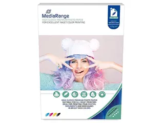 Produktfoto för MediaRange Fotopapper A4 glossy