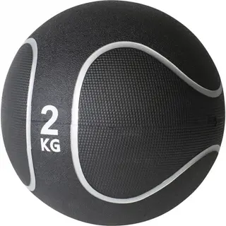 Produktfoto för Medicinboll Svart/Silver 1-10kg