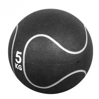 Produktfoto för Medicinboll Svart/Silver 1-10kg