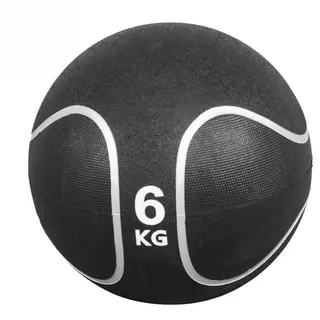 Produktfoto för Medicinboll Svart/Silver 1-10kg