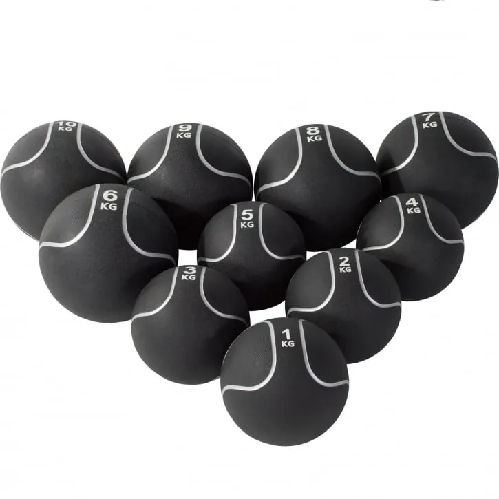 Alternativ bild 0 för Medicinboll Svart/Silver 1-10kg