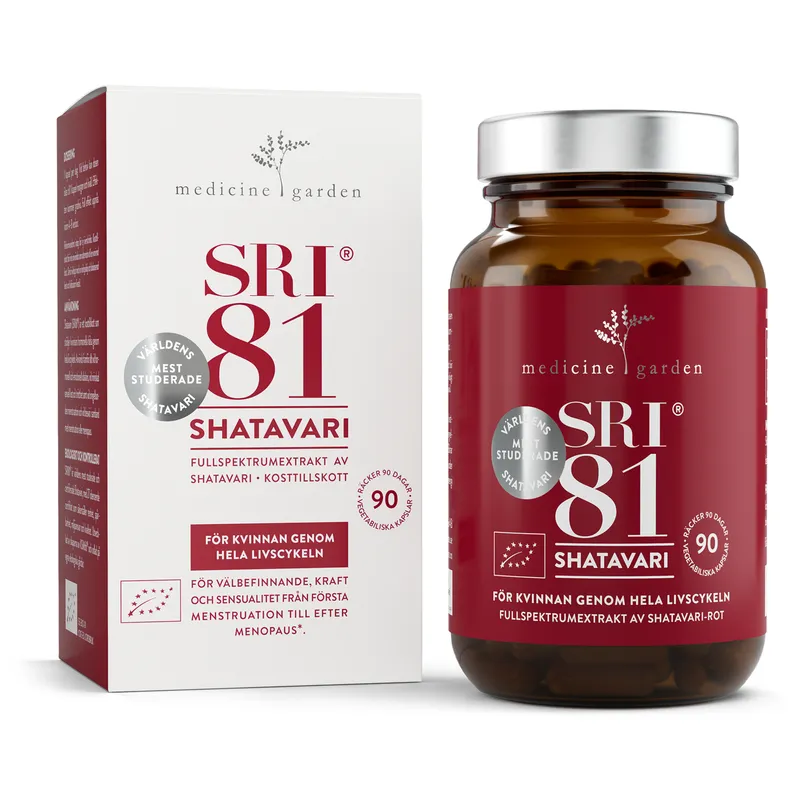 Bild 2 för MedicineGarden SRI81 Shatavari EKO 90 kapslar