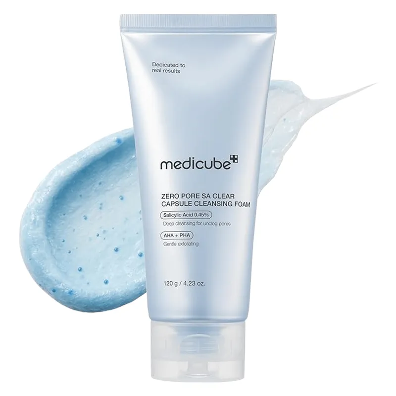 Bild 1 för Medicube Zero Pore Sa Clear Capsule rengöringsskum 120 g