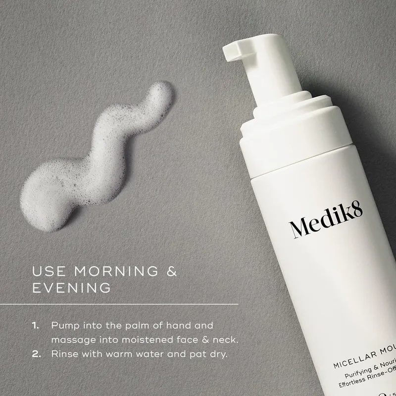 Bild 2 för Medik8 Clarifying Foam 150 ml