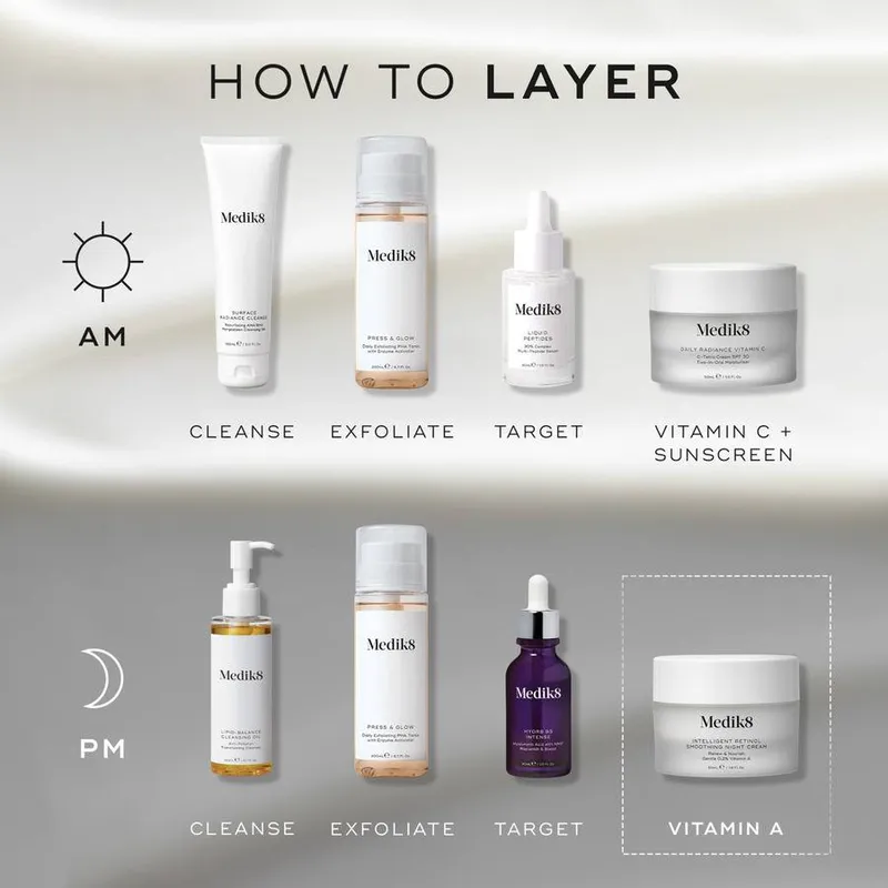 Bild 6 för Medik8 Intelligent Retinol Smoothing Night
