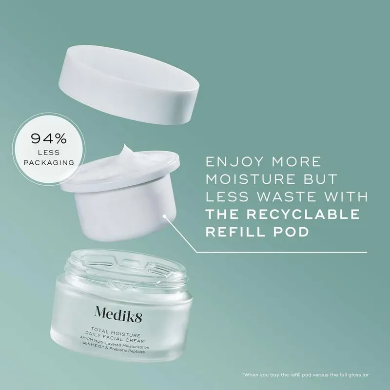 Bild 5 för Medik8 Total Moisture Daily Facial Cream Refill
