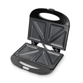 Produktfoto för MELISSA Sandwich Maker | 750 W | Sandwichplattor | Automatisk temperaturkontroll | Non-stick-beläggning | Svart