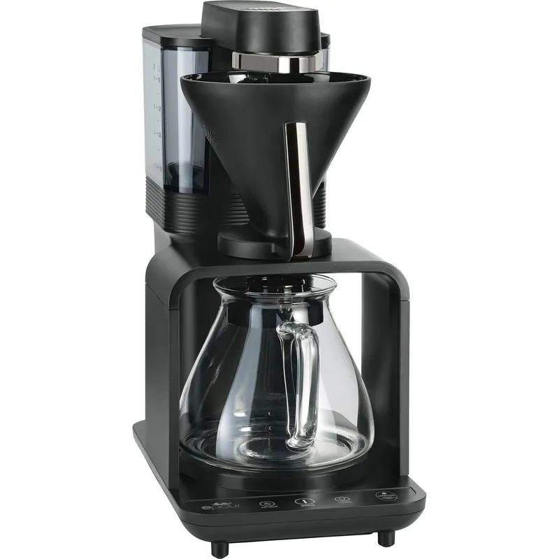 Bild 1 för Melitta 1024-11, Droppande kaffebryggare, Inbyggd kvarn, 1515 W, Svart, Silver