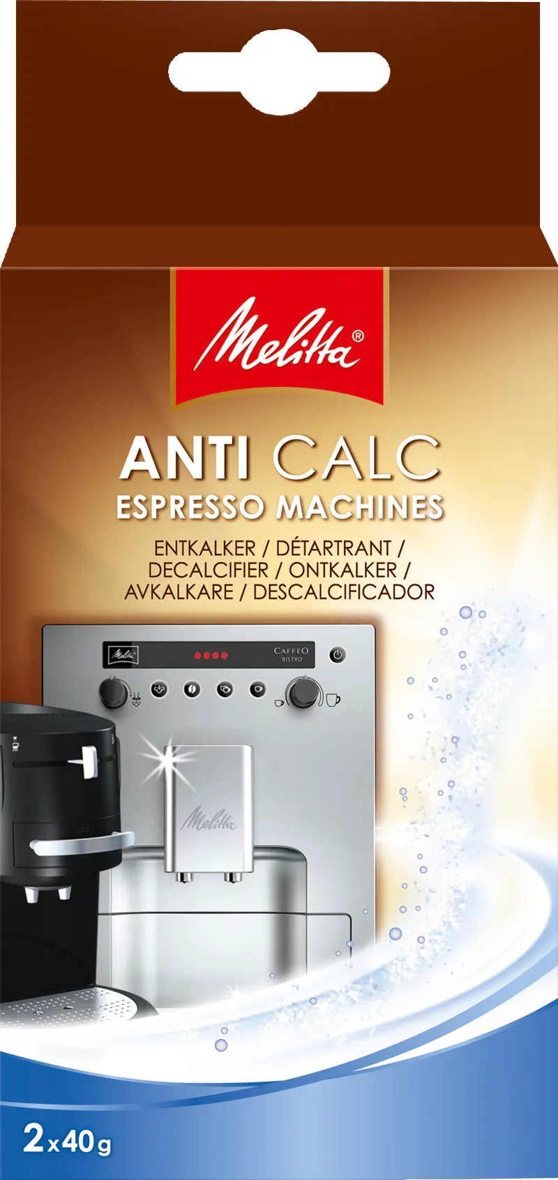 Alternativ bild 0 för Melitta Avkalkningsmedel 2x40 g