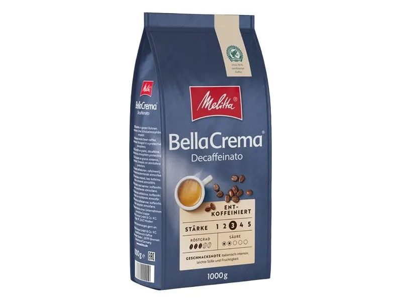 Alternativ bild 0 för Melitta Bella Crema Decaffeinato 1kg
