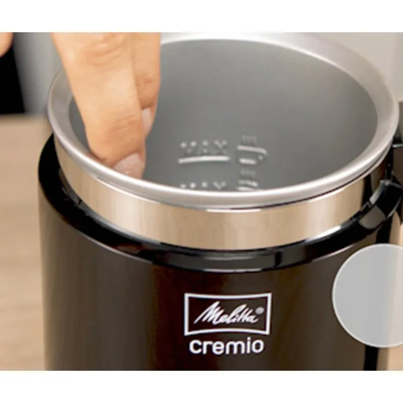 Bild 2 för Melitta Cremio II Mjölkskummare Svart