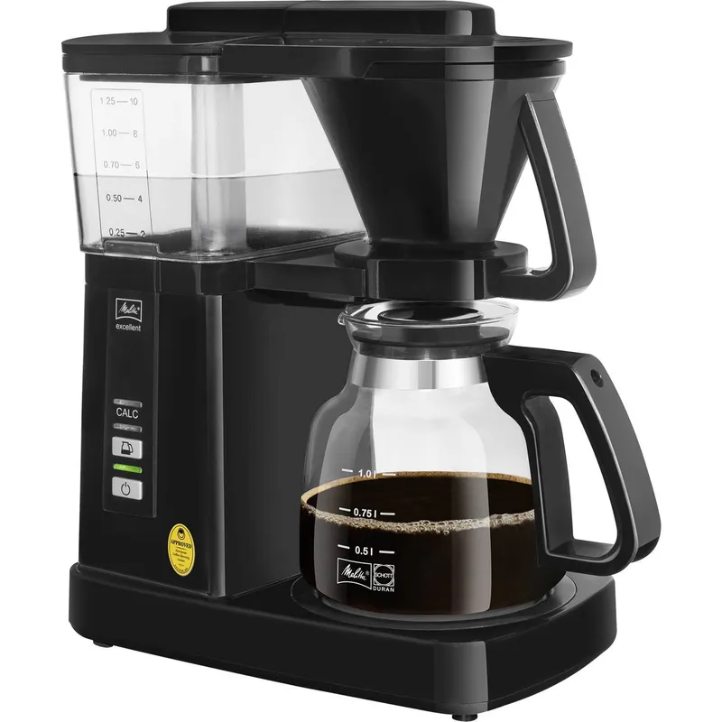Bild 2 för Melitta Excellent 5.0 kaffebryggare, svart