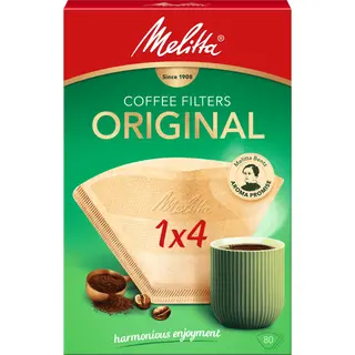 Produktfoto för Melitta Kaffefilter 1x4/80