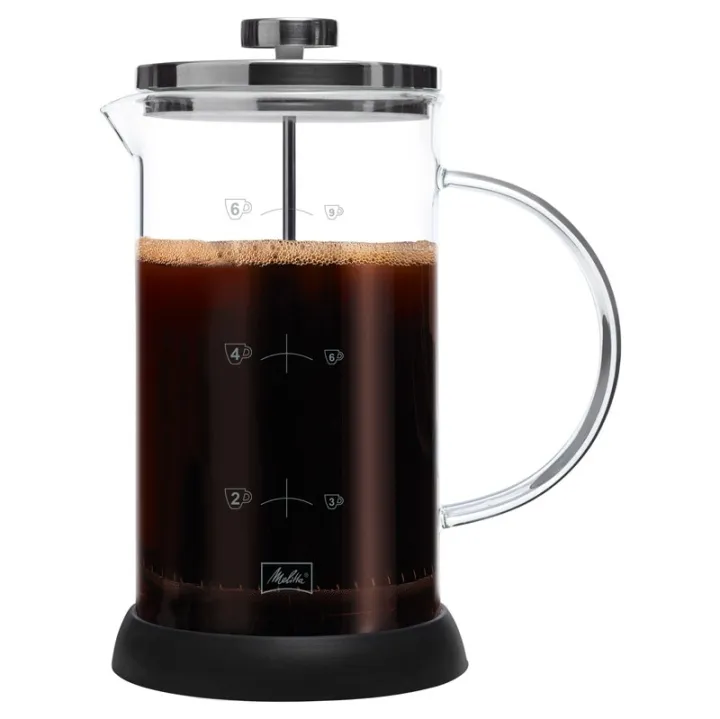 Alternativ bild 0 för Melitta Presskanna 9 koppar Transparent