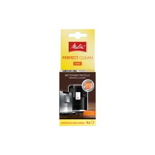 Produktfoto för Melitta Rengöringstablett Kaffe/Espressomaskiner 4x1,8g