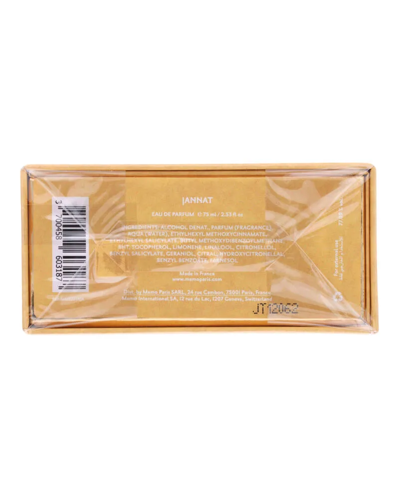 Bild 2 för Memo Paris Jannat Eau De Parfum 75 ml