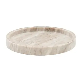 Produktfoto för Meraki - Marble Tray Ø 25 cm - Beige (312530012)
