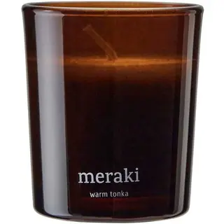 Produktfoto för Meraki Warm Tonka Scented Candle  Small