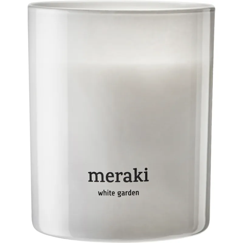 Bild 1 för Meraki White Garden Scented Candle  Medium
