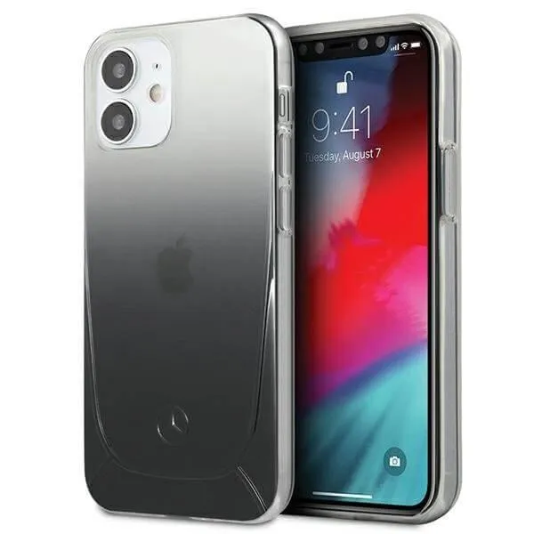 Alternativ bild 0 för Mercedes Case skal iPhone 12 mini 5,4" Transparent Line Svart