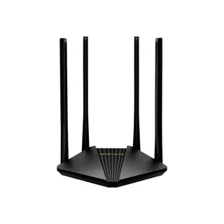 Produktfoto för Mercusys MR30G, Wi-Fi 5 (802.11ac), Dual-band (2,4 GHz / 5 GHz), Nätverksansluten (Ethernet), Svart, Bordsrouter