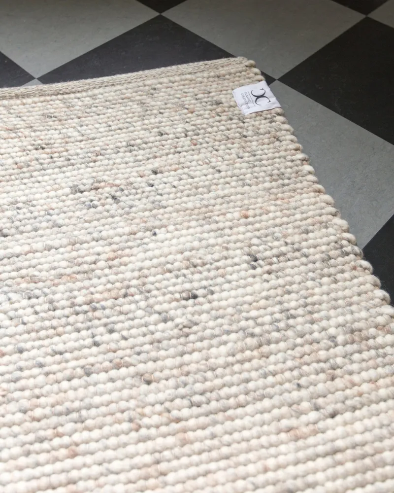 Bild 2 för Merino gångmatta beige