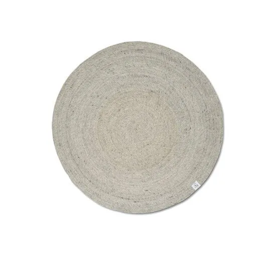 Bild 2 för Merino matta rund concrete