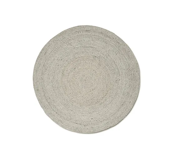 Bild 2 för Merino matta rund concrete
