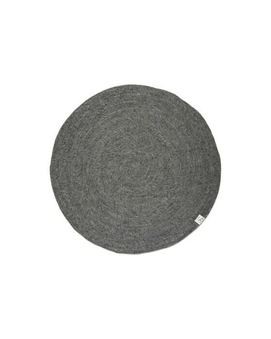 Bild 1 för Merino matta rund granit
