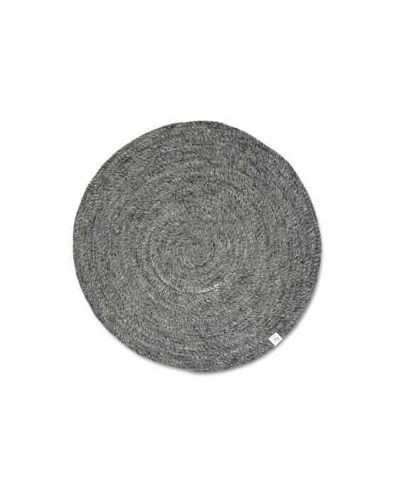 Bild 1 för Merino matta rund granit