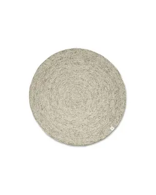 Produktfoto för Merino matta rund natural beige
