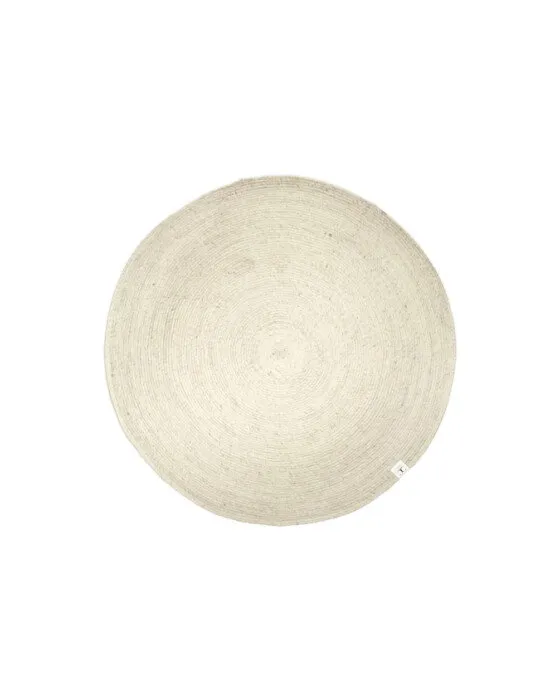 Bild 2 för Merino matta rund vit