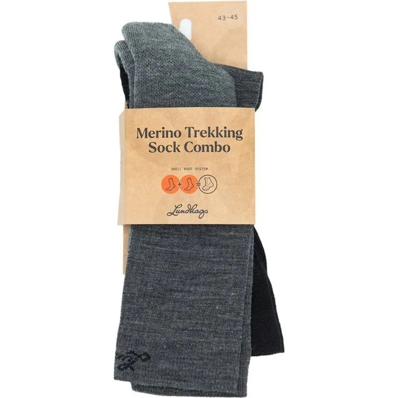 Bild 2 för Merino Trekking Sock Combo Mid