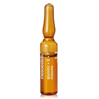 Produktfoto för Mesoestetic glycolic E + F ampoules 10x2 ml