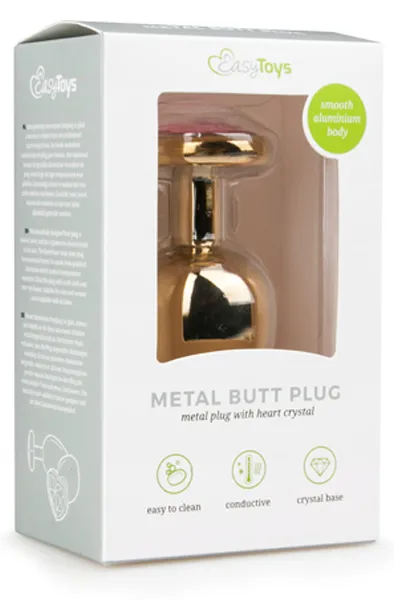 Bild 2 för Metal Butt Plug Large