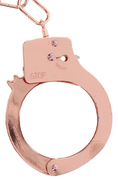 Bild 2 för METAL HANDCUFFS - ROSEGULD