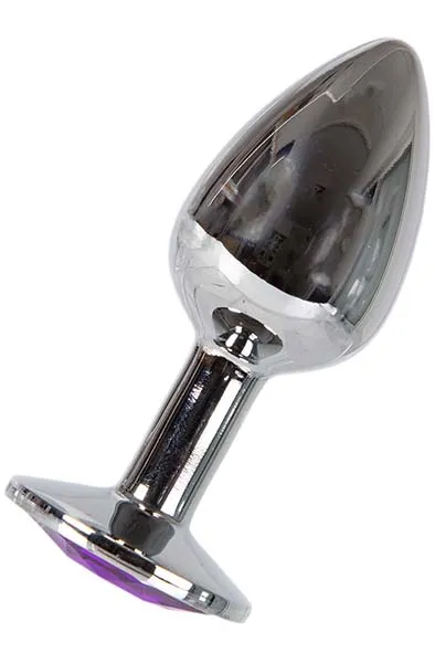 Bild 2 för METAL PLUG SMALL - SILVER/PURPLE